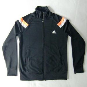 ADIDAS Climalite Black Jacket Full Zip Style M